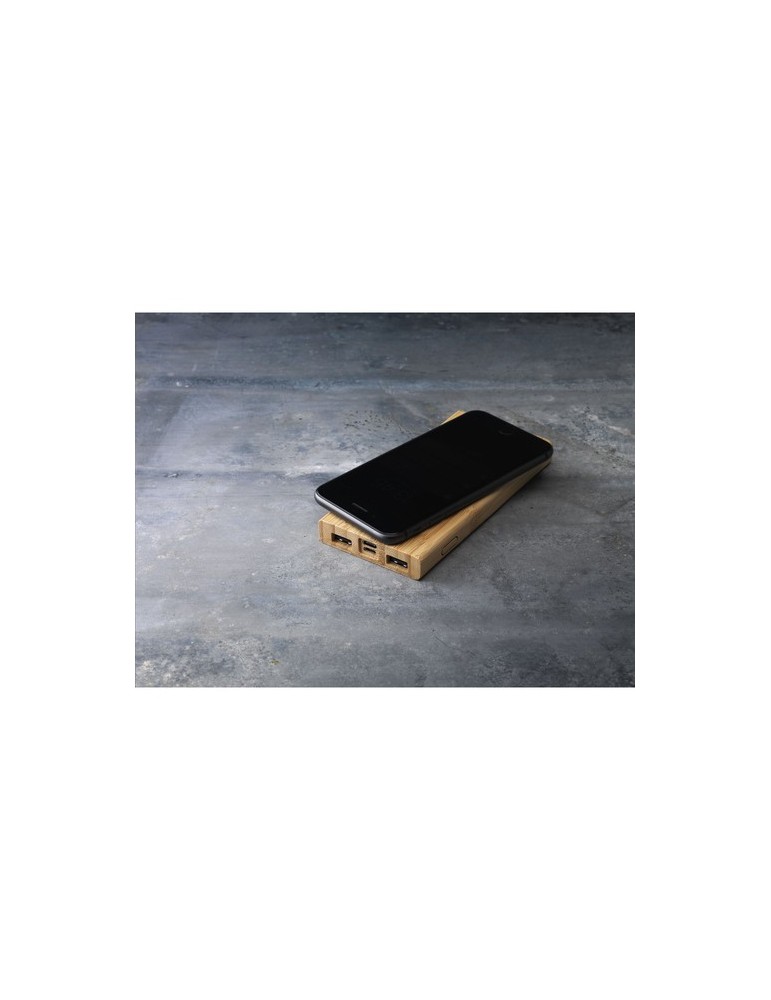Bamboo 8000 Wireless Powerbank chargeur sans fil