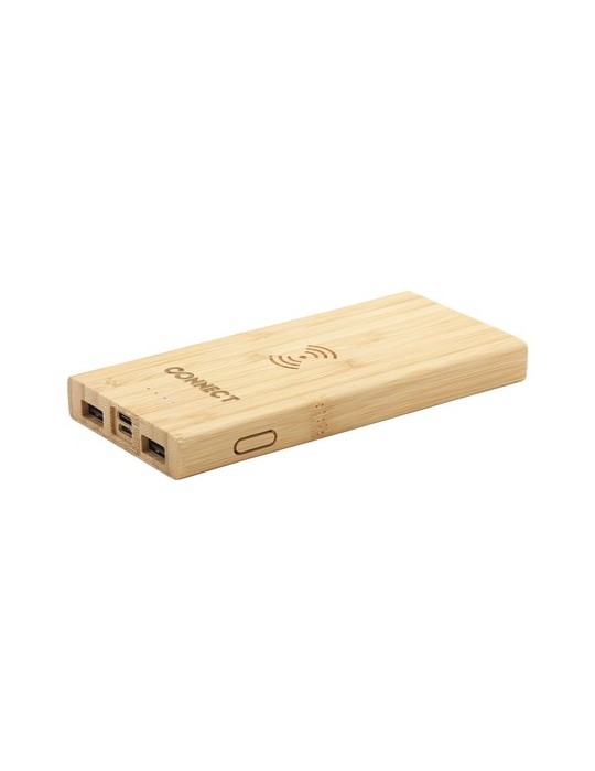 Bamboo 8000 Wireless Powerbank chargeur sans fil