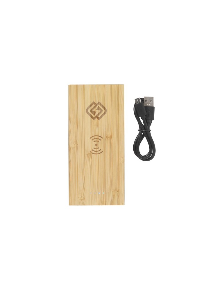 Bamboo 8000 Wireless Powerbank chargeur sans fil