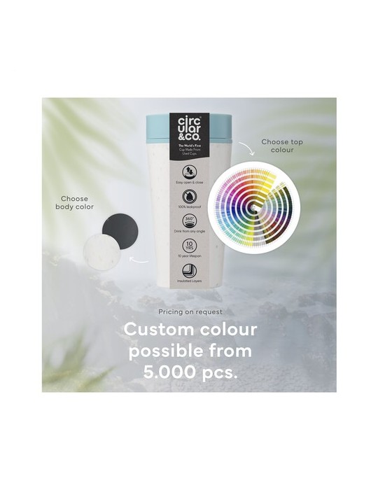 Circular&Co Recycled Coffee Cup 340 ml mug