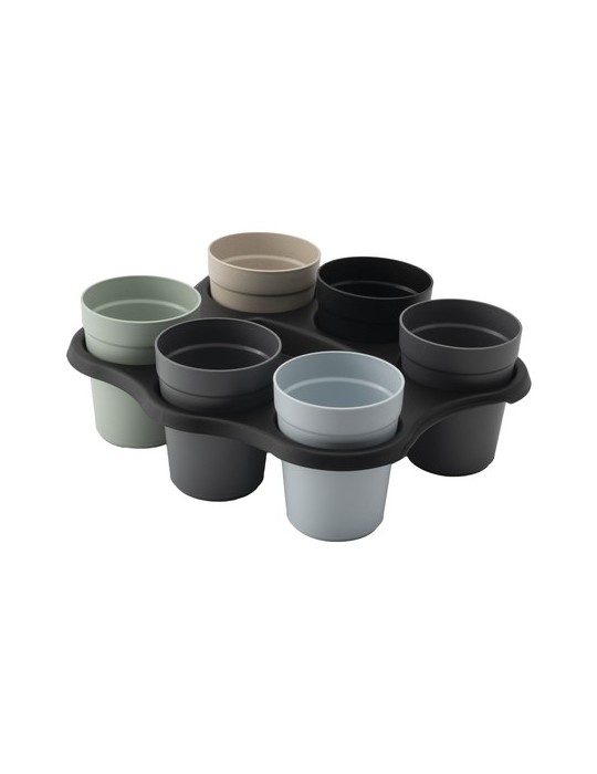 Circulcup Coffee Cup Tray 6-hole Ø 8 cm
