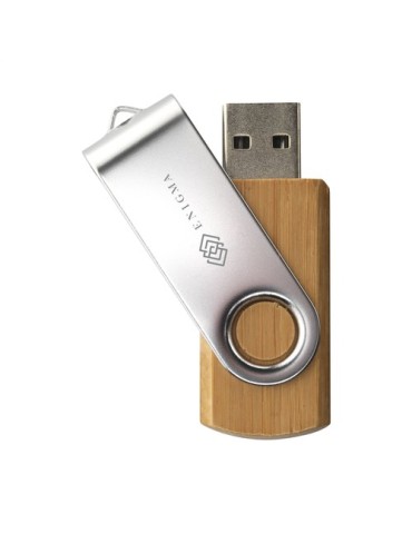 Twist Bamboo en stock clé USB 8 GB 2