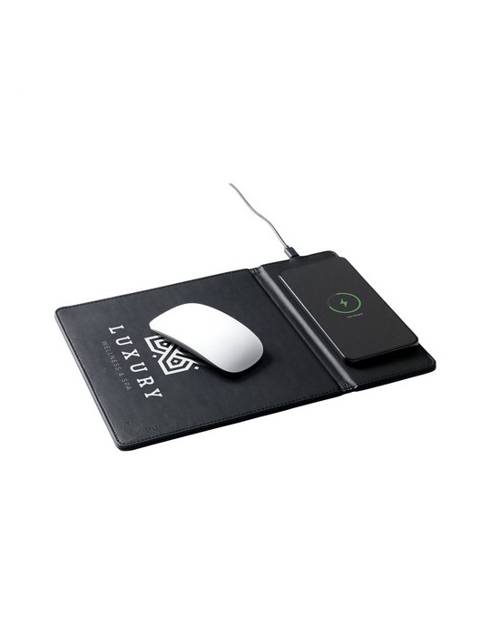 RCS Recycled Wireless Charging Mousepad tapis de