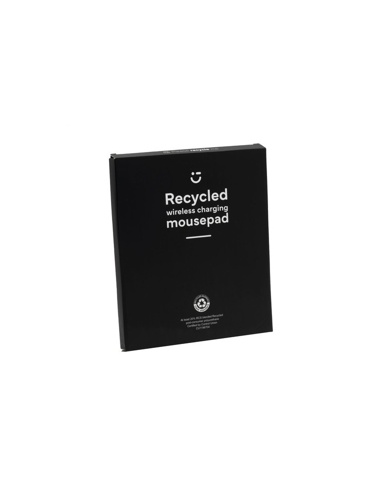 RCS Recycled Wireless Charging Mousepad tapis de