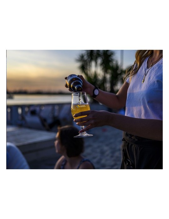 HappyGlass Mister Gustav Verre de bière Tritan 500 ml