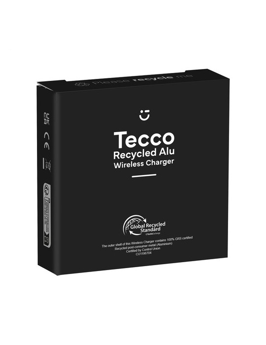 Tecco GRS Recycled Alu 15W Wireless Charger