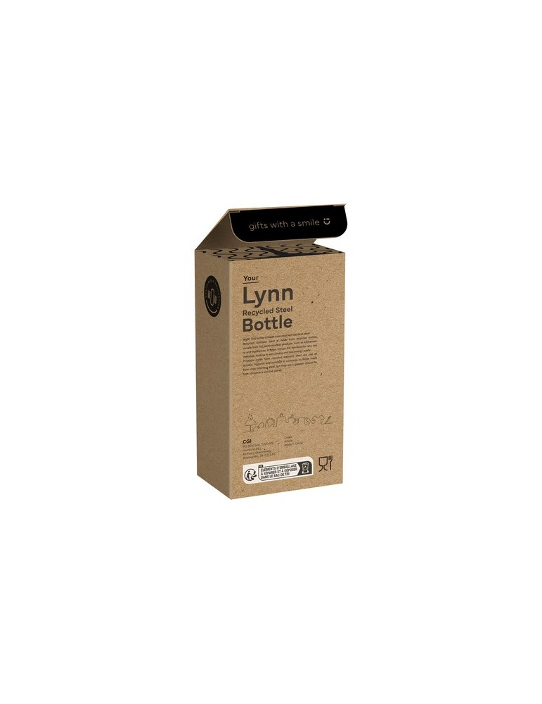Lynn RCS Recycled Steel Bottle 500 ml bouteille thermos