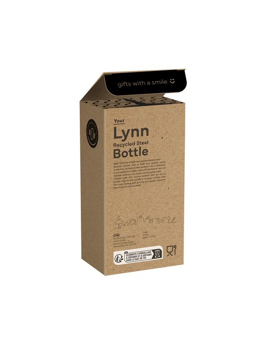 Lynn RCS Recycled Steel Bottle 500 ml bouteille thermos
