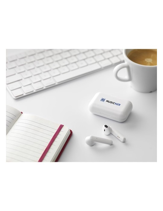 Sensi TWS Écouteurs sans fil dans un étui de charge