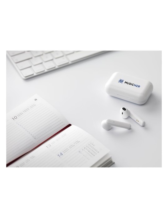 Sensi TWS Écouteurs sans fil dans un étui de charge