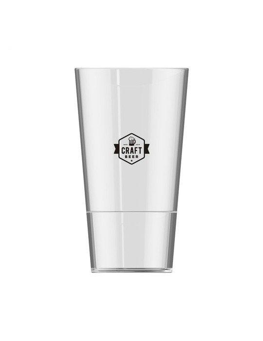 HappyGlass Mister Vincent Verre de bière Tritan 330 ml