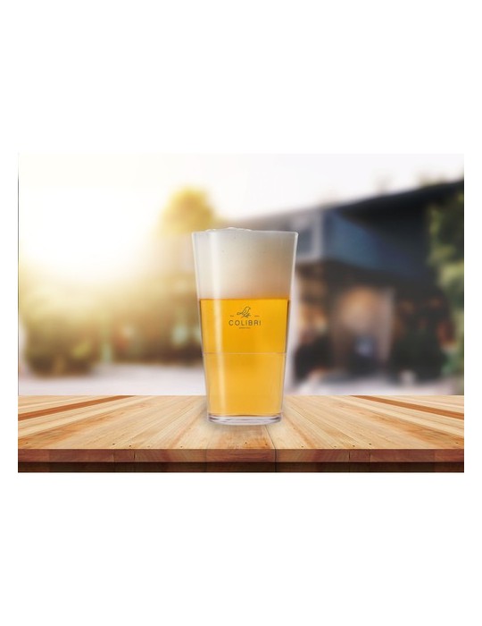 HappyGlass Mister Vincent Verre de bière Tritan 330 ml