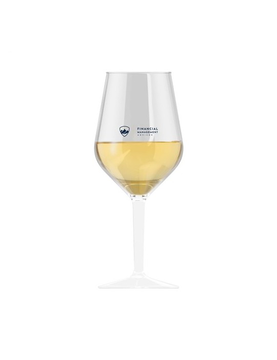 HappyGlass Lady Abigail Colour Verre à Vin Tritan 470ml