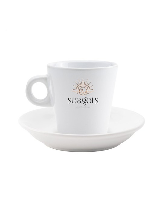 Burano 200 ml mug et sous-tasse