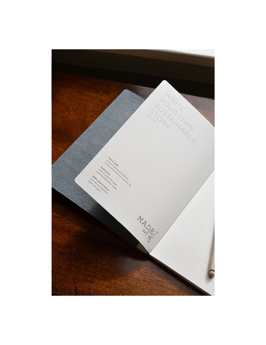 Recycled Textile Refillable Notebook A5 carnet