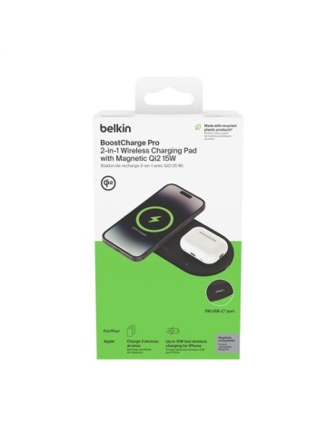 Belkin BoostCharge Pro 2-in-1 Pad EU 2