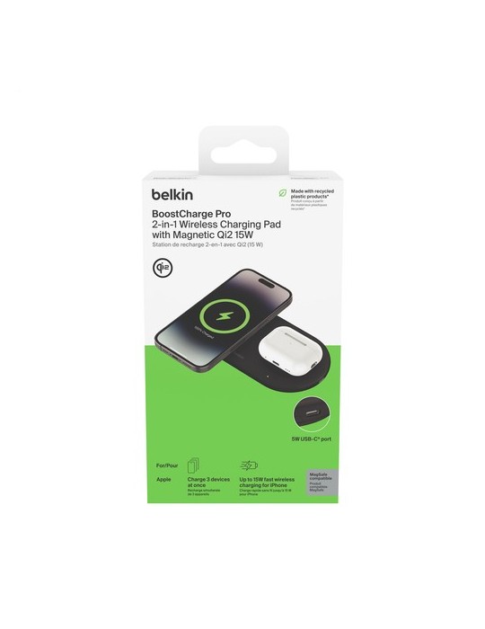 Belkin BoostCharge Pro 2-in-1 Pad EU
