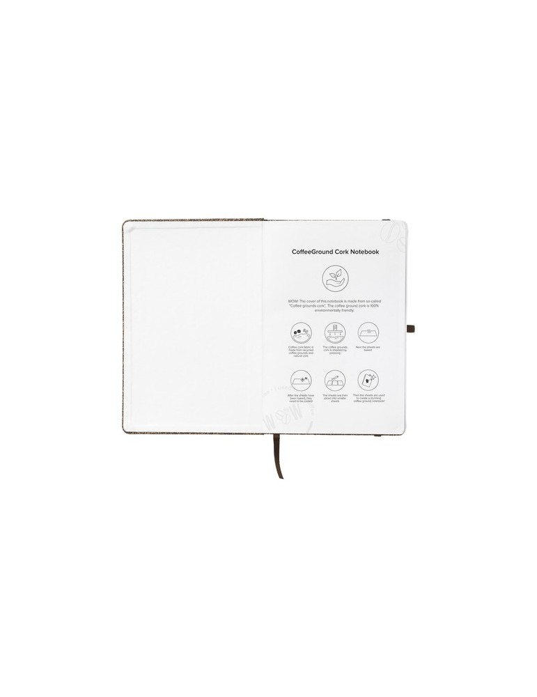 CoffeeGround Cork Notebook A5