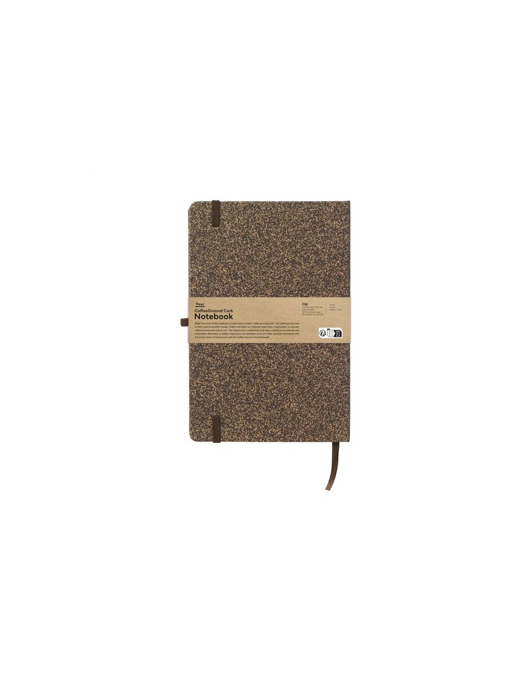 CoffeeGround Cork Notebook A5