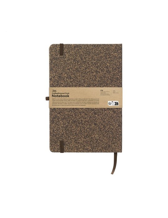 CoffeeGround Cork Notebook A5