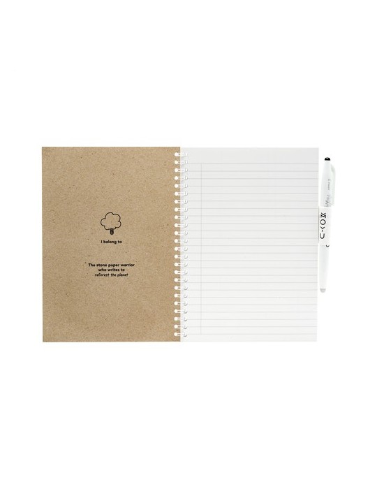 MOYU Erasable Stone Paper Notebook CraftCover 18 pages