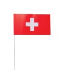 Petit drapeau Suisse Matières : papier Couleurs : blanc