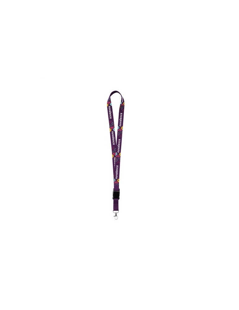 Lanyard Sublimation Buckle 2,5 cm tour de cou