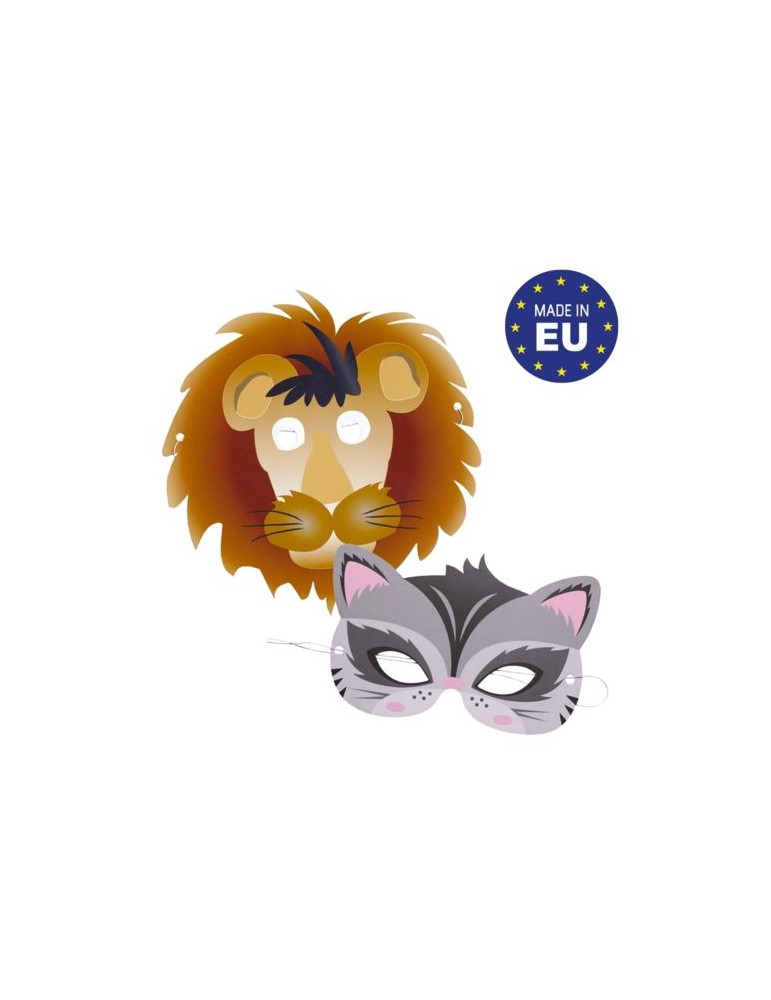 Masque en carton enfant