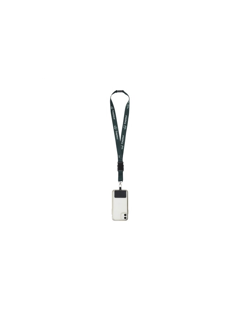 Lanyard Promo Complete Sublimation RPET 2 cm avec Patch