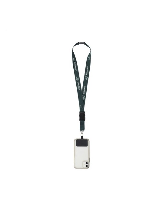 Lanyard Promo Complete Sublimation RPET 2 cm avec Patch