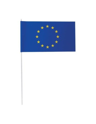 Petit drapeau Europe Matières : papier Couleurs : blanc