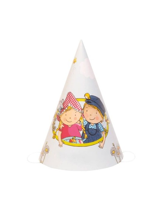 Chapeau pointu en carton Matières : carton Couleurs : blanc personnalisable avec votre logo