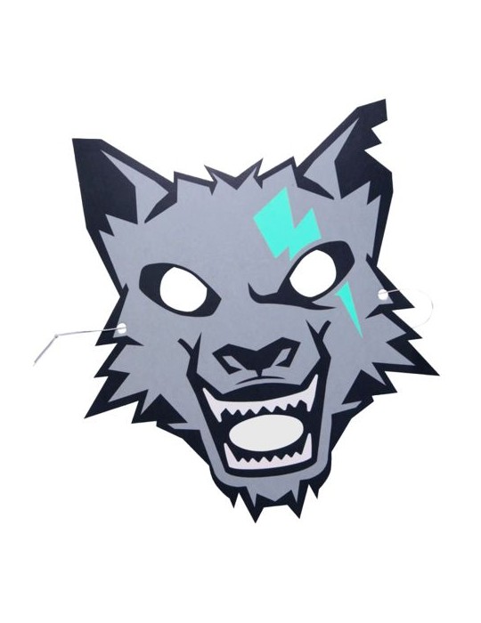 Grand masque en carton