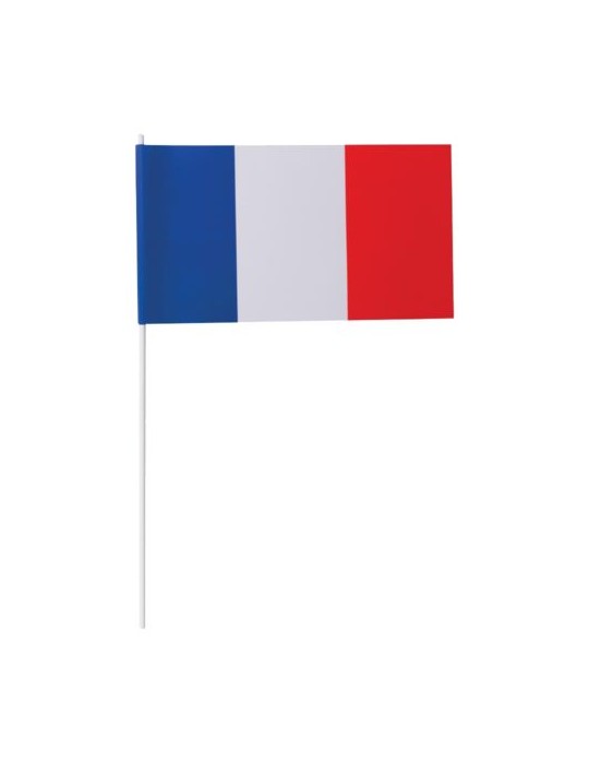 Petit drapeau France Matières : papier Couleurs : blanc
