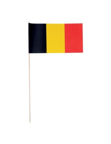 Petit drapeau Belgique Matières : papier Couleurs : blanc 2