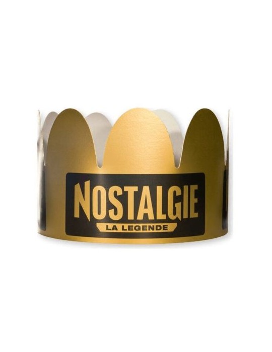 Couronne en carton Matières : carton Couleurs : blanc personnalisable avec votre logo