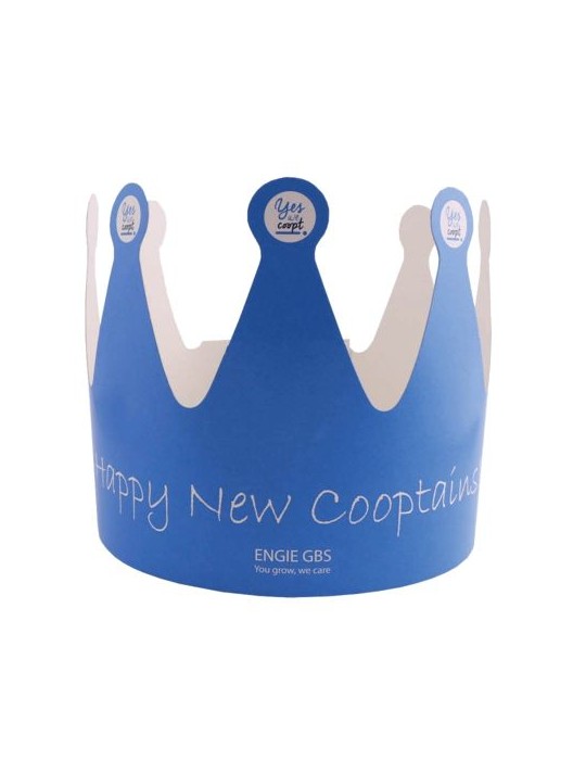 Couronne en carton Matières : carton Couleurs : blanc cadeau entreprise pas cher