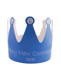 Couronne en carton Matières : carton Couleurs : blanc cadeau entreprise pas cher
