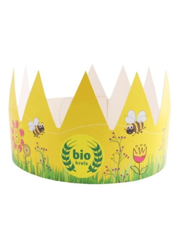 Couronne en carton Matières : carton Couleurs : blanc goodies publicitaire événementiel