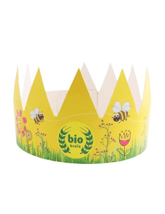 Couronne en carton Matières : carton Couleurs : blanc goodies publicitaire événementiel