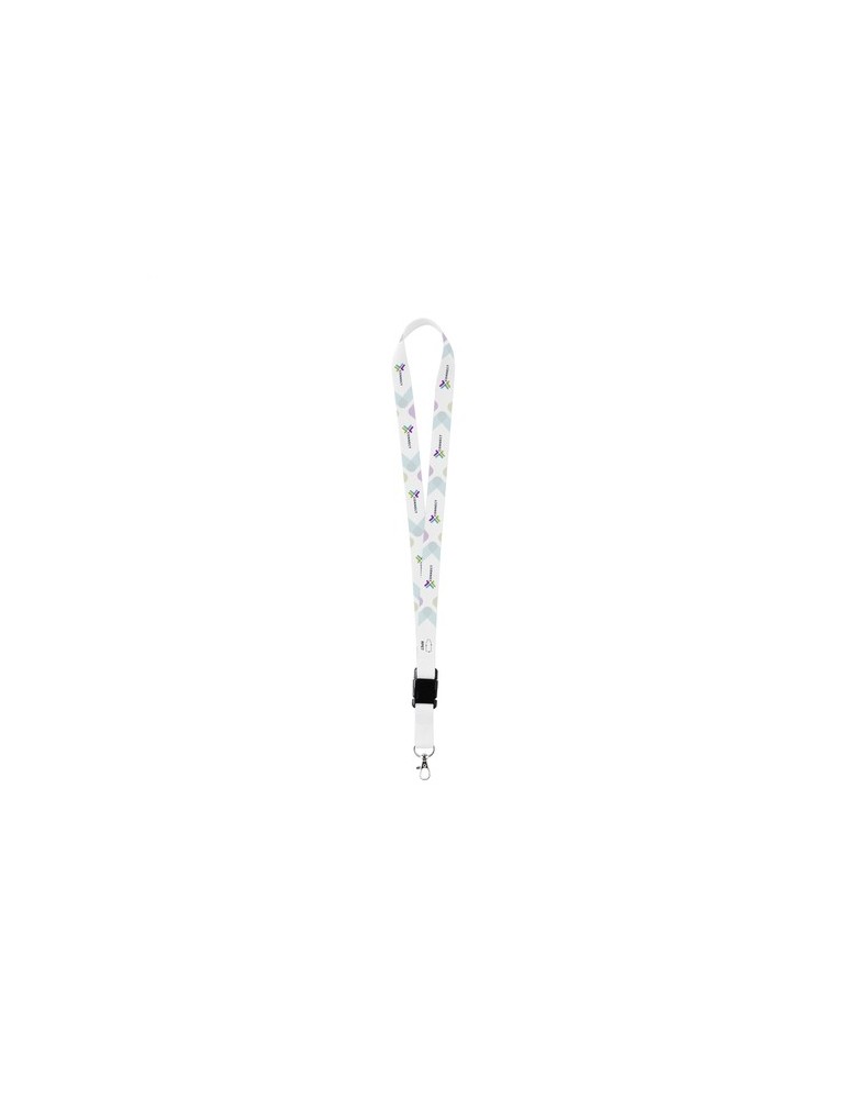 Lanyard Sublimation Buckle RPET 2 cm tour de cou