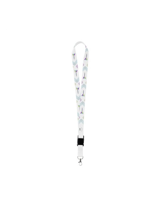 Lanyard Sublimation Buckle RPET 2 cm tour de cou