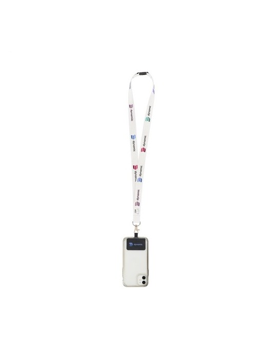 Lanyard Sublimation Safety RPET 2 cm avec Patch