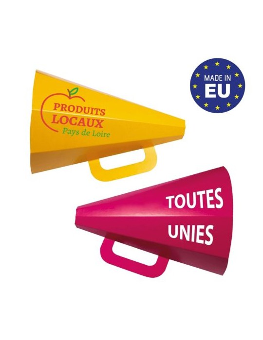 Mégaphone en carton