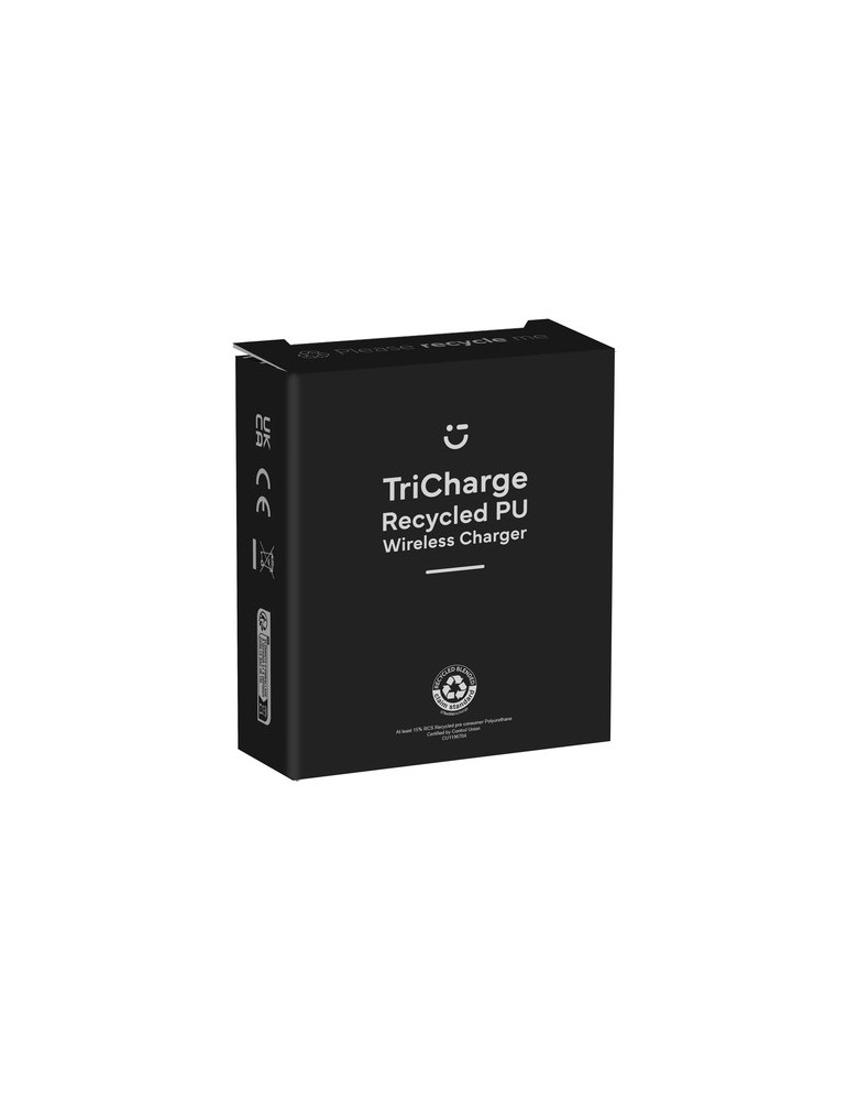 TriCharge Recycled PU Wireless Charger chargeur