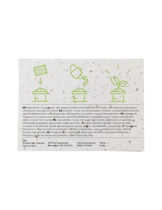 Memo Growing Paper Sticky Notes bloc-note