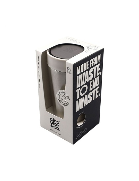 Circular&Co Recycled Stainless Steel Coffee Cup 340 ml