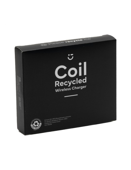 Coil RCS Recycled Wireless Chargerchargeur sans fil