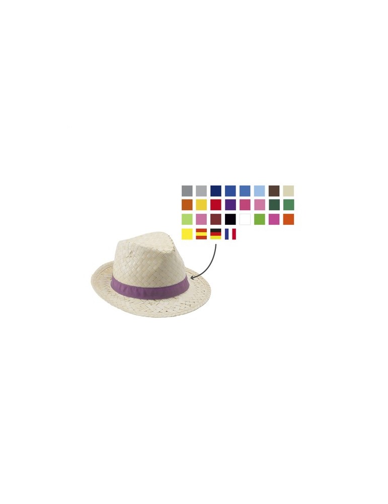 Toledo Straw Hat chapeau en paille
