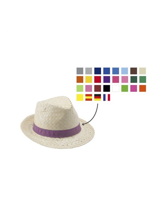 Toledo Straw Hat chapeau en paille
